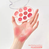 Dasique Mood Painting Lip & Cheek Palette #02 Coral Coloring