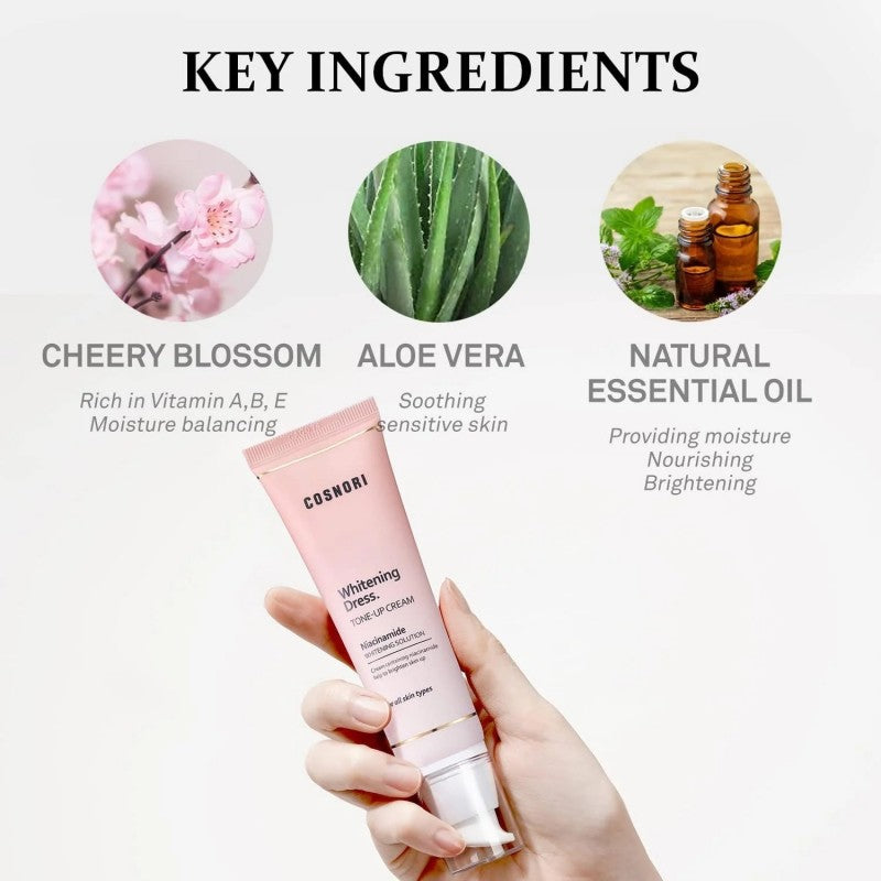 Cosnori Whitening Dress Cream 50ml