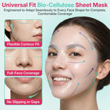 B:VID In & Out Facial Mask 5+1pcs