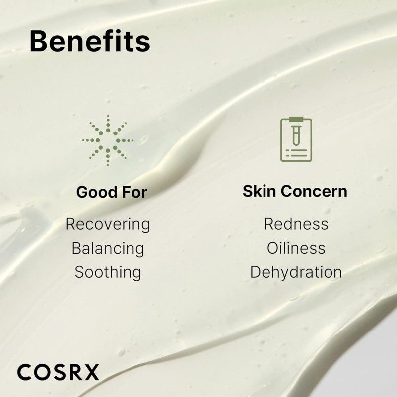 Cosrx绿茶芦荟舒缓凝胶乳霜清爽控油 50ml