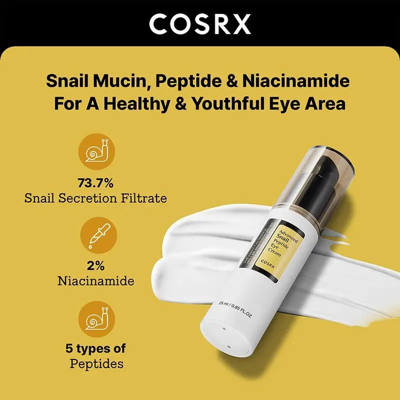 Cosrx Advanced Snail Peptide Eye Cream 25ml