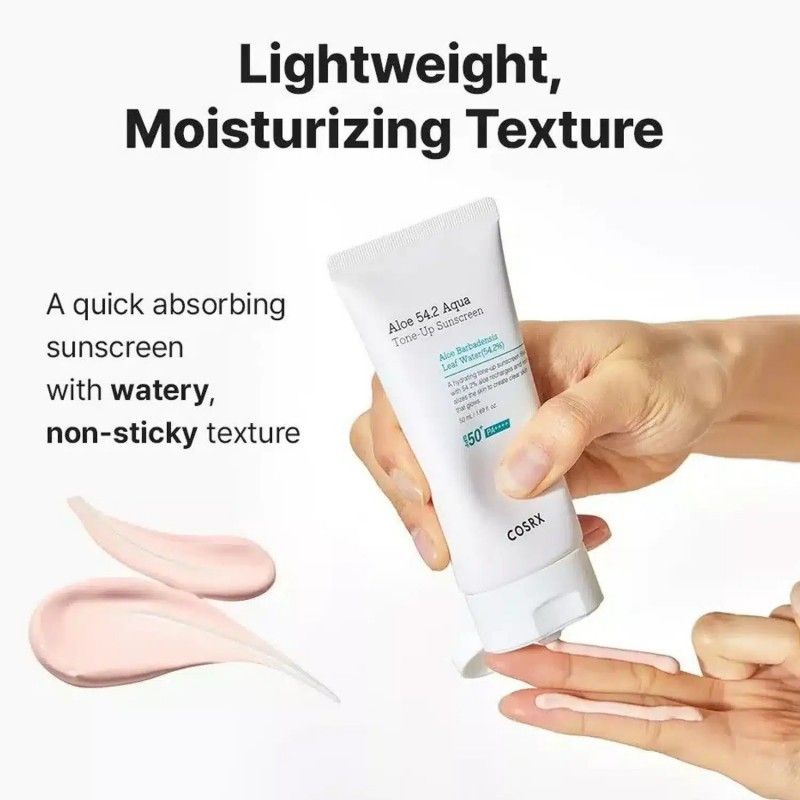 Cosrx Aloe 54.2 Aqua Tone-Up Sunscreen 50ml