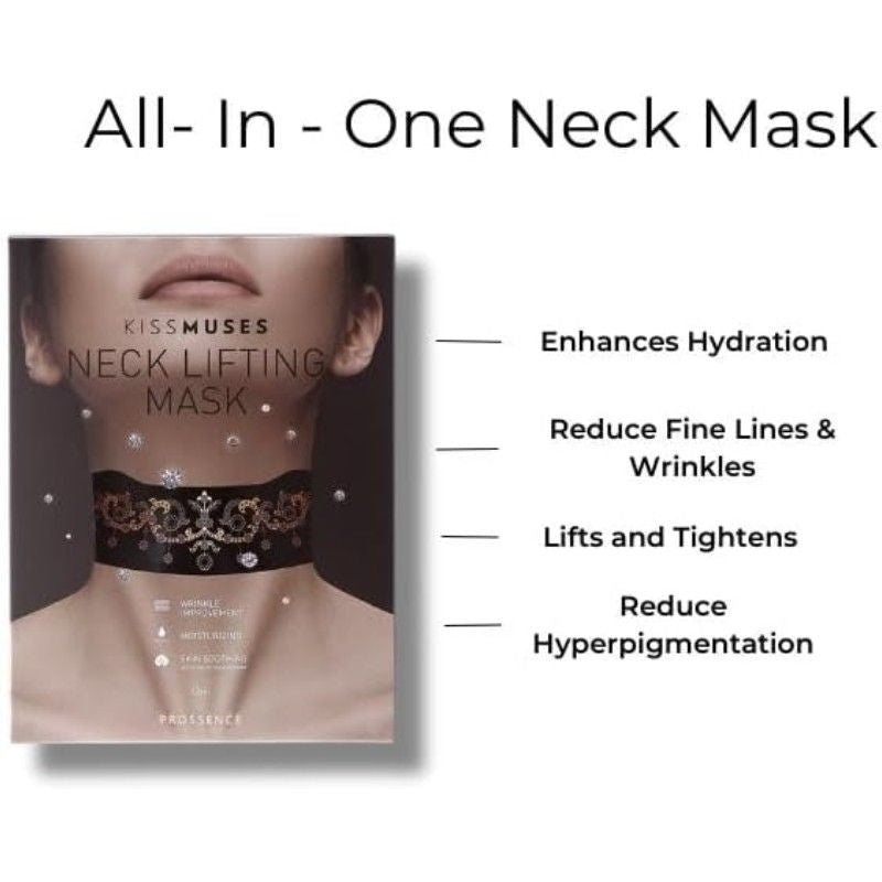 Kiss Muses Neck Lifting Mask 10pcs