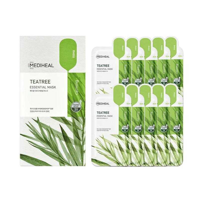 Mediheal Teatree Care Solution Essential Mask 10Pcs