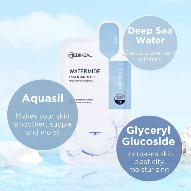 Mediheal Watermide Essential Mask 1pcs