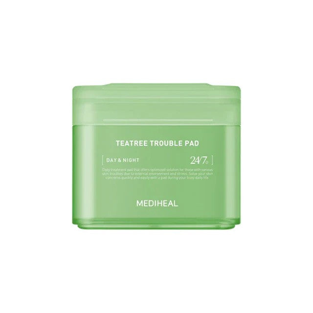 Mediheal美迪惠尔茶树湿敷棉片保湿去角质二次清洁 100片