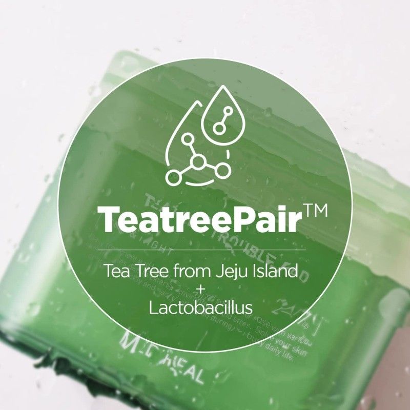 Mediheal美迪惠尔茶树湿敷棉片保湿去角质二次清洁 100片