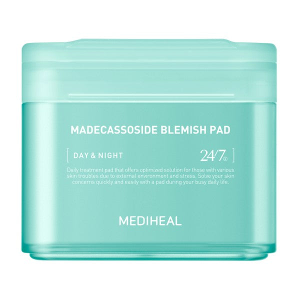 Mediheal美迪惠尔湿敷棉片积雪草补水保湿舒缓蓝色 100片