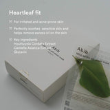 Abib Mild Acidic pH Sheet Mask Pack Heartleaf Fit 10pcs