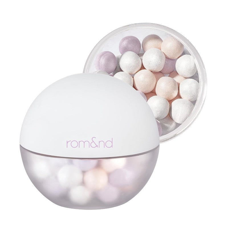 Rom&nd柔魅得晶透珠光高光球定妆蜜粉#01银色