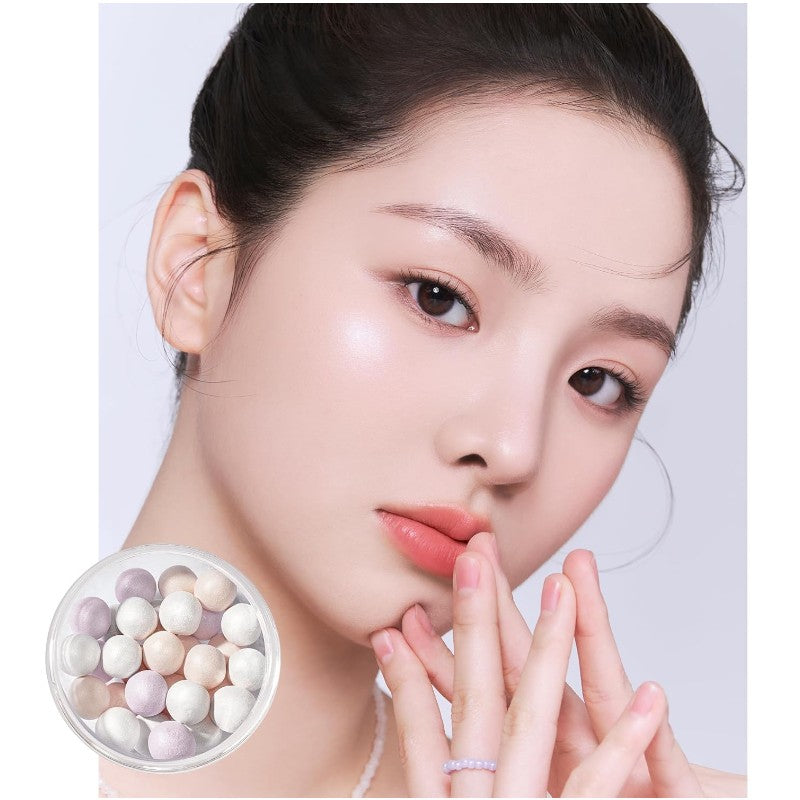 Rom&nd柔魅得晶透珠光高光球定妆蜜粉#01银色