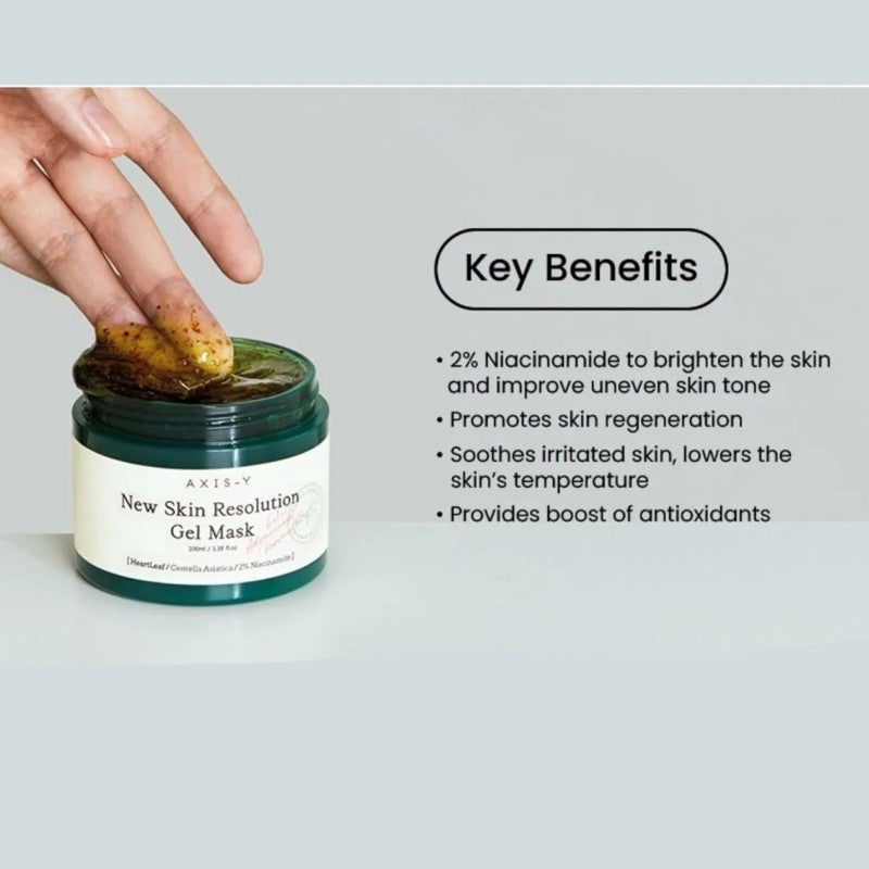 AXIS-Y New Skin Resolution Gel Mask 100ml