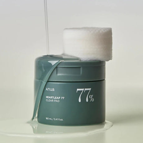Anua 77%鱼腥草舒缓棉片弱酸性水杨酸湿敷清洁棉片 70片 