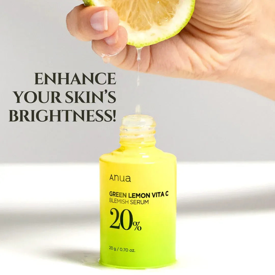 Anua Green Lemon Vita C Blemish Serum 20ml
