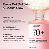 Anua水蜜桃烟酰胺精华美白提亮 30ml