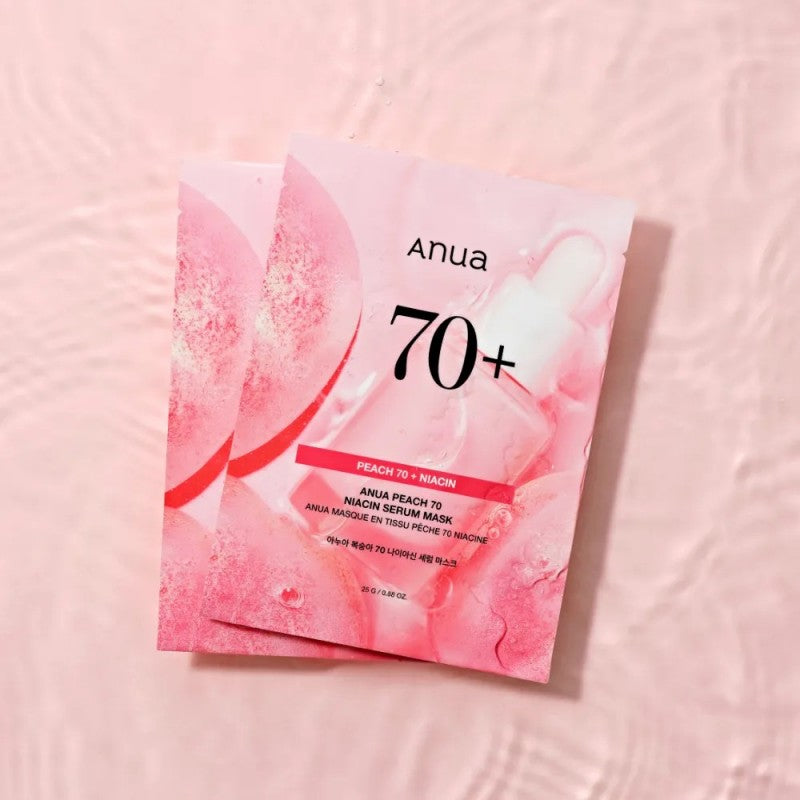Anua Peach 70% Niacin Serum Mask 10pcs