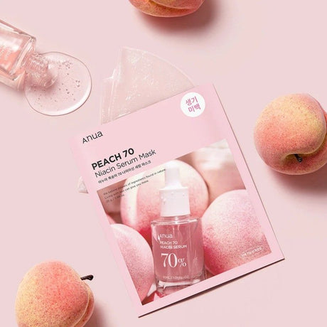 Anua Peach 70 Niacin Serum Mask 10pcs