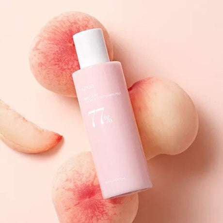 Anua桃子77%烟酰胺精华平衡乳亮白保湿清爽 150ml