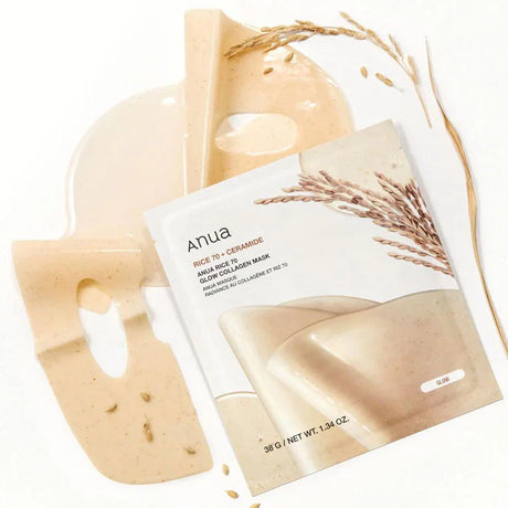 Anua Rice 70 Glow Collagen Mask 1pcs