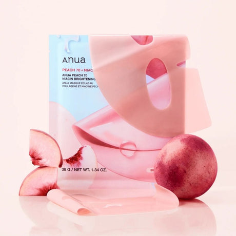 Anua Peach 70 Niacin Brightening Collagen Mask 1pcs