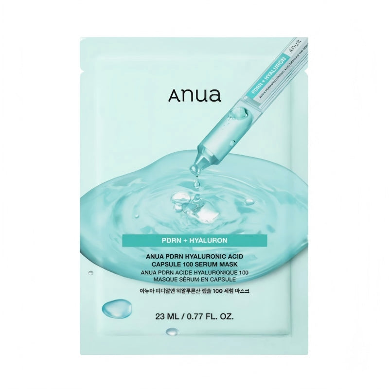 Anua PDRN Hyaluronic Acid Capsule 100 Serum Mask 1pcs
