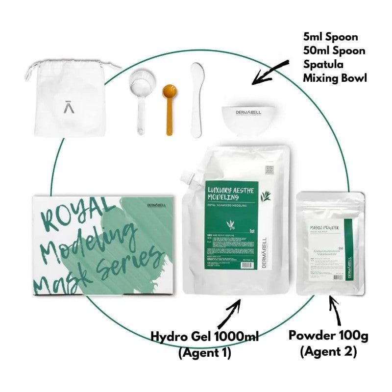 Dermabell德玛贝尔水光凝胶软膜海藻精华款