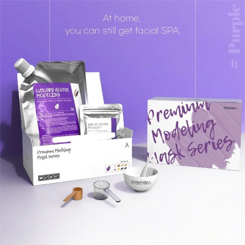Dermabell Royal Perilla Hydrating Jelly Mask Purple