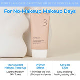 Numbuzin No.3 Porcelain Base Skip Tone Up Beige SPF50+ PA++++ 50ml