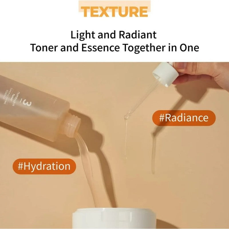 Numbuzin No.3 Radiance Glowing Jumbo Essence Pad 70pcs