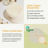 Numbuzin No.3 Radiance Glowing Jumbo Essence Pad 70pcs
