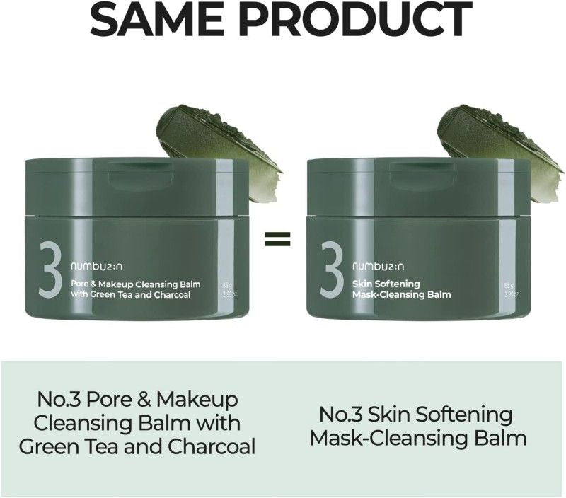 Numbuzin No.3 Pore & Makeup Cleansing Balm 85g