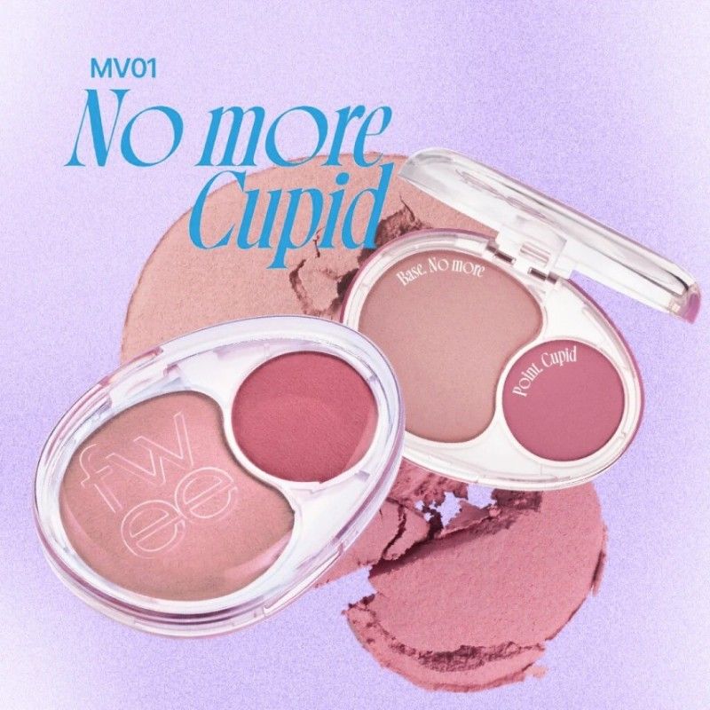 Fwee Mellow Dual Blusher #MV01 No More Cupid