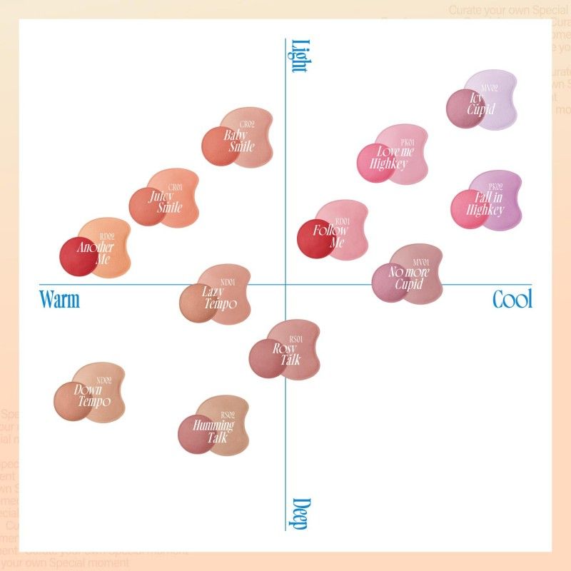 Fwee Mellow Dual Blusher #MV01 No More Cupid