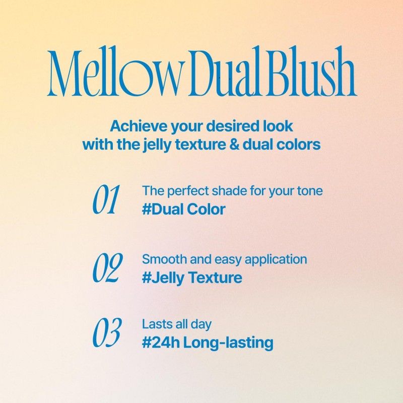 Fwee Mellow Dual Blusher #MV01 No More Cupid