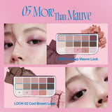 Fwee15色眼影盘#05紫棕色