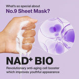 Numbuzin No. 9 NAD Bio Lifting-sil Full Face Mask 4pcs