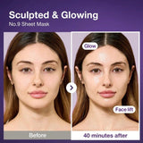 Numbuzin No. 9 NAD Bio Lifting-sil Full Face Mask 4pcs