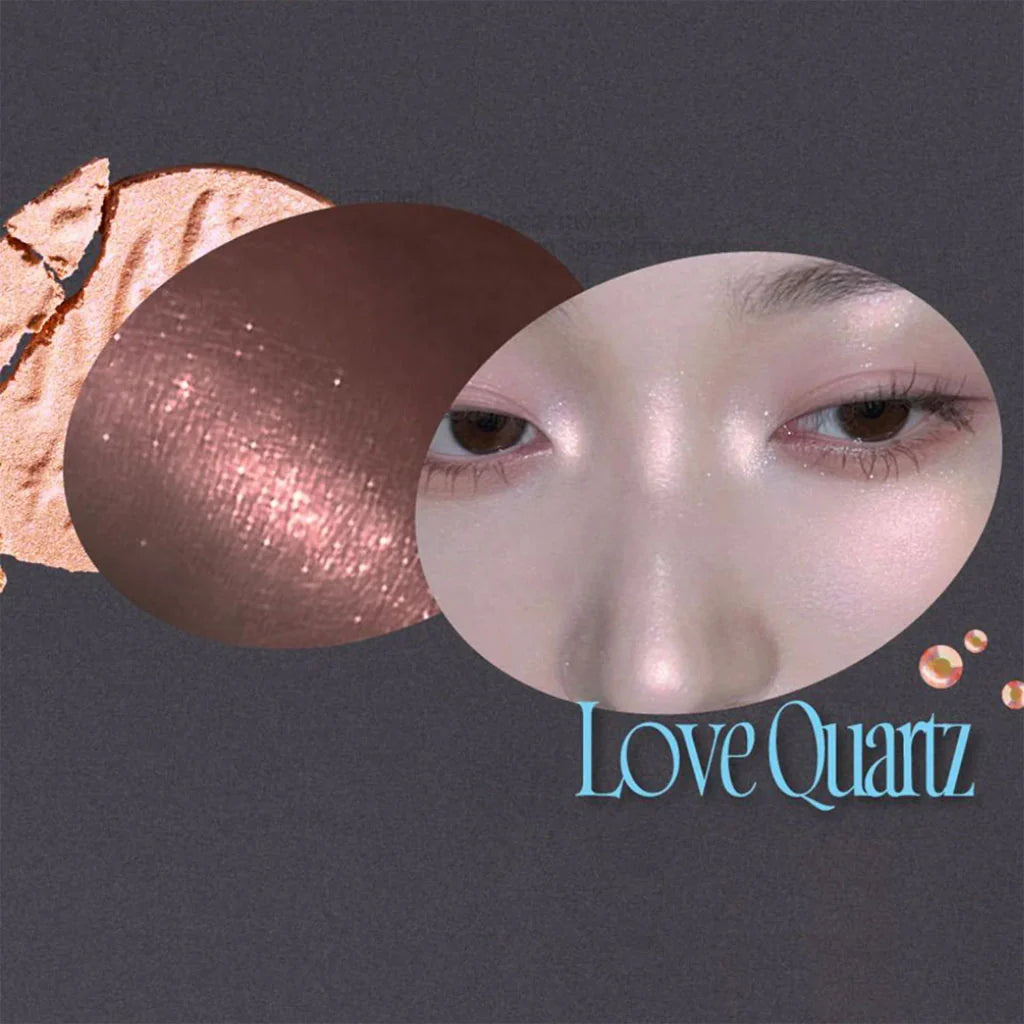 Fwee诞生石单色高光#HL09玫瑰晶