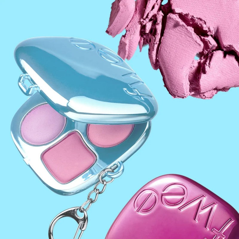 Fwee口袋四色腮红盘#CP03 Pomelo & Peach 9.6g