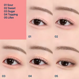 Fwee口袋五色眼影盘#EP02 Yogurt Peach 6.6g