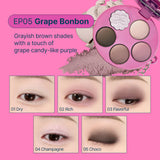 Fwee Pocket Eyeshadow Palette #EP05 Grape Bonbon 6.6g