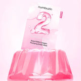 Numbuzin No.2 Rose PDRN Collagen Plumping Sheet Mask 1pcs
