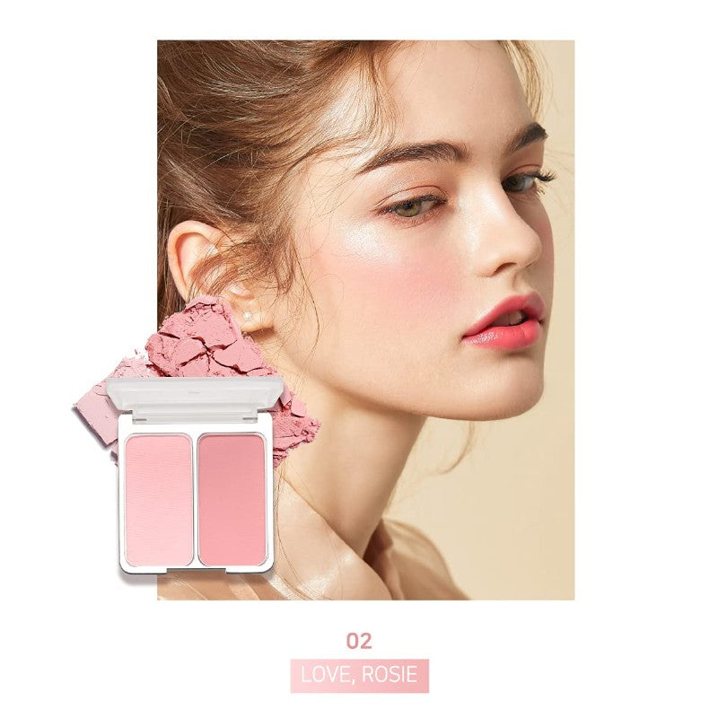 2aN Dual Cheek #02 Love Rosie