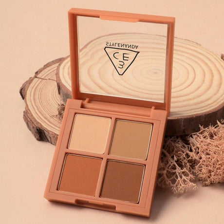 3CE Mini Multi Eye Color Palette #Brown Rum