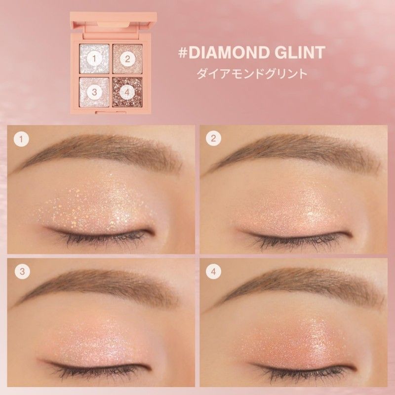 3CE Mini Multi Eye Color Palette #Diamond Glint