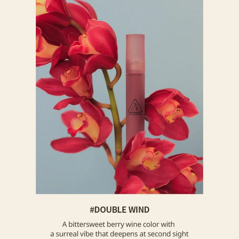 3CE水雾唇釉#Double Wind