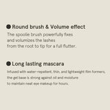 3CE Waterproof Mega Volume Mascara #Black