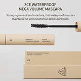 3CE Waterproof Mega Volume Mascara #Black