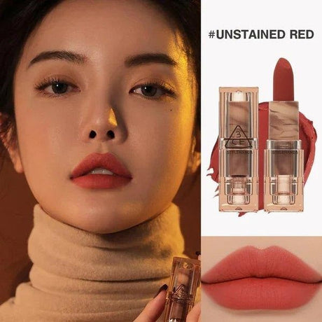 3CE Soft Matte Lipstick #Unstained Red