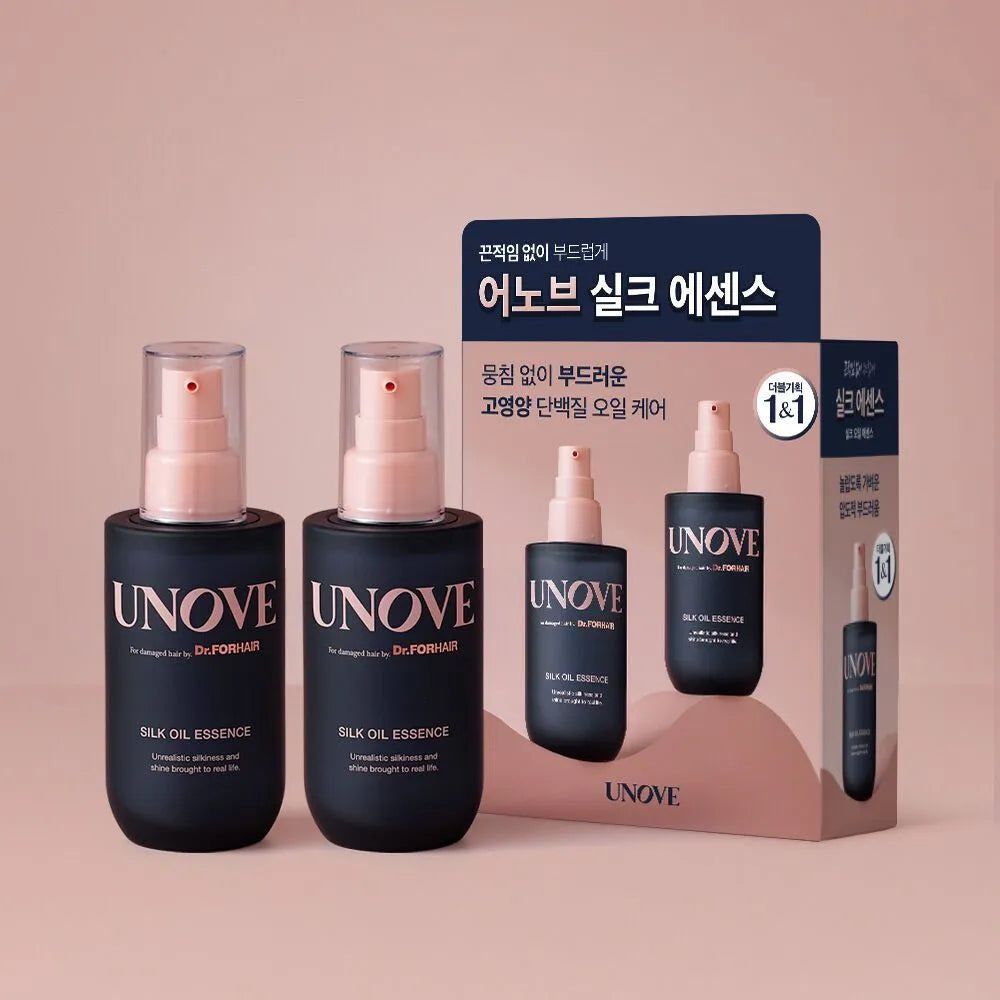 Unove Silk Oil Essence Tender Bloom 70ml*2